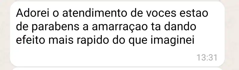 Depoimento de cliente da Magia Suprema sobre amarração amorosa